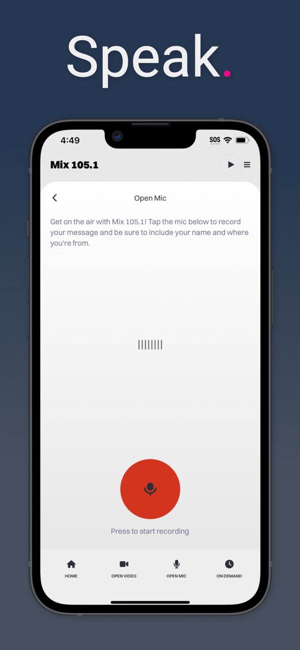 iPhone screenshot