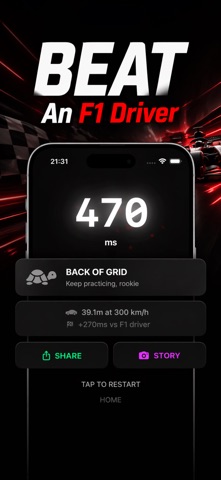 Reflex: Reaction Time & Speed Screenshot 2 of 5