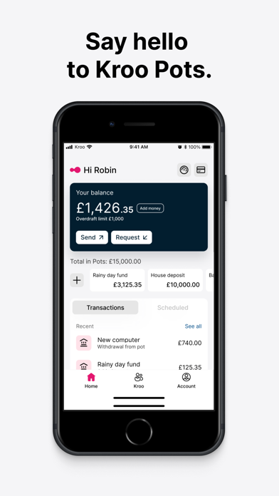 Kroo Bank - Mobile Banking Screenshot