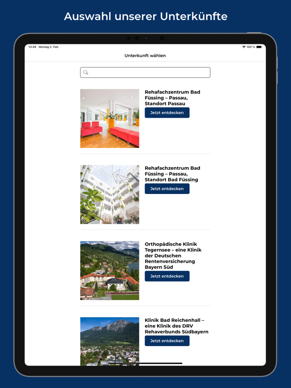 Screenshot #4 pour DRV Rehaverbund Südbayern