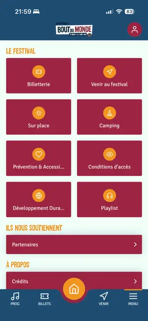 Festival du Bout du Monde iPhone screenshot 4