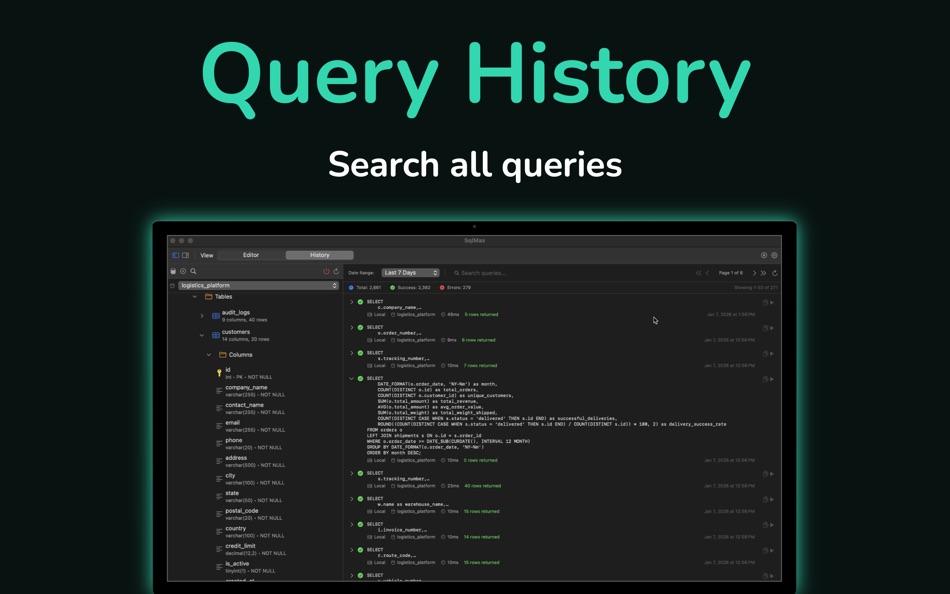 #3. QueryMax (macOS) Által: Stackcommander LLC