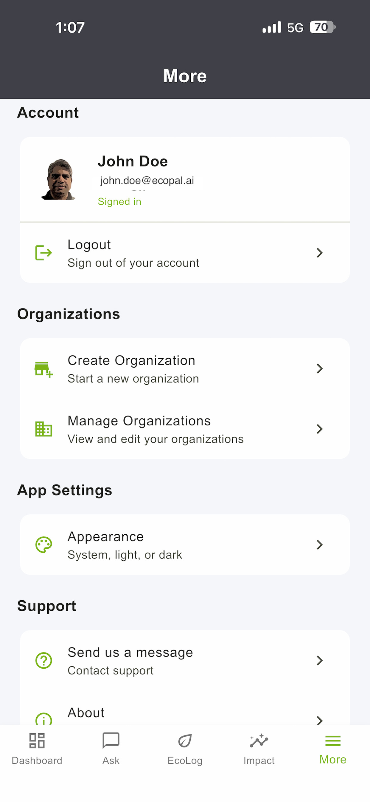 EcoPal App