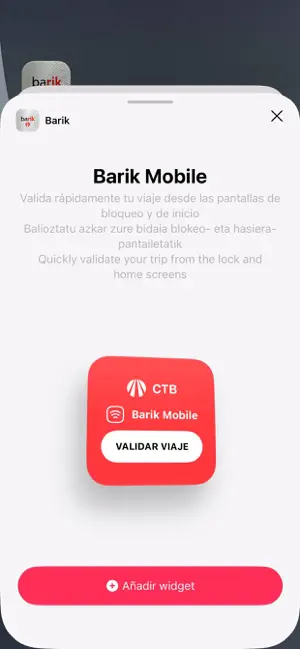 Barik iPhone screenshot 2