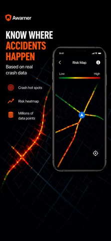 Awarner: Driver Safety Alerts Screenshot 2 of 5