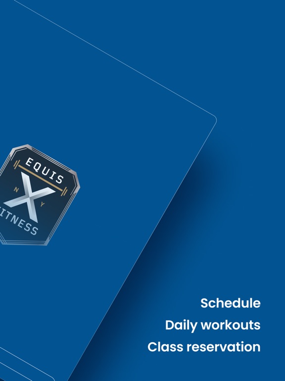 Equis Fitness iPad screenshot 2 - Health & Fitness app