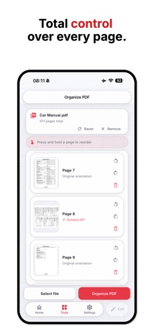 cPDF – PDF Editor & Signer Screenshot 8 of 9