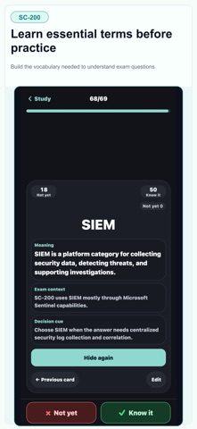 Azure SC-200 Security Analyst Screenshot 2 of 10