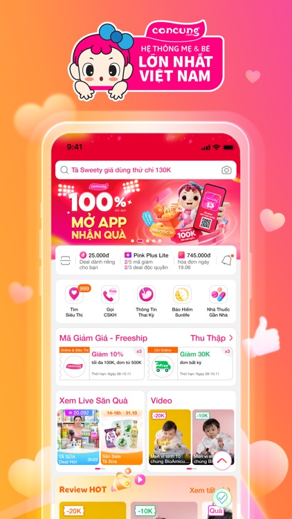 Con Cưng #1 Mẹ và Bé