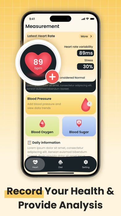 HeartWell: Heart Rate  Monitor Screenshot