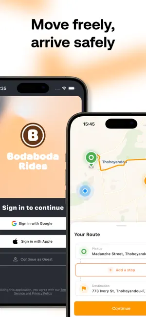 Bodaboda Rides screenshot 1