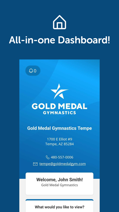 Gold Medal Gymnastics Academy Screenshot