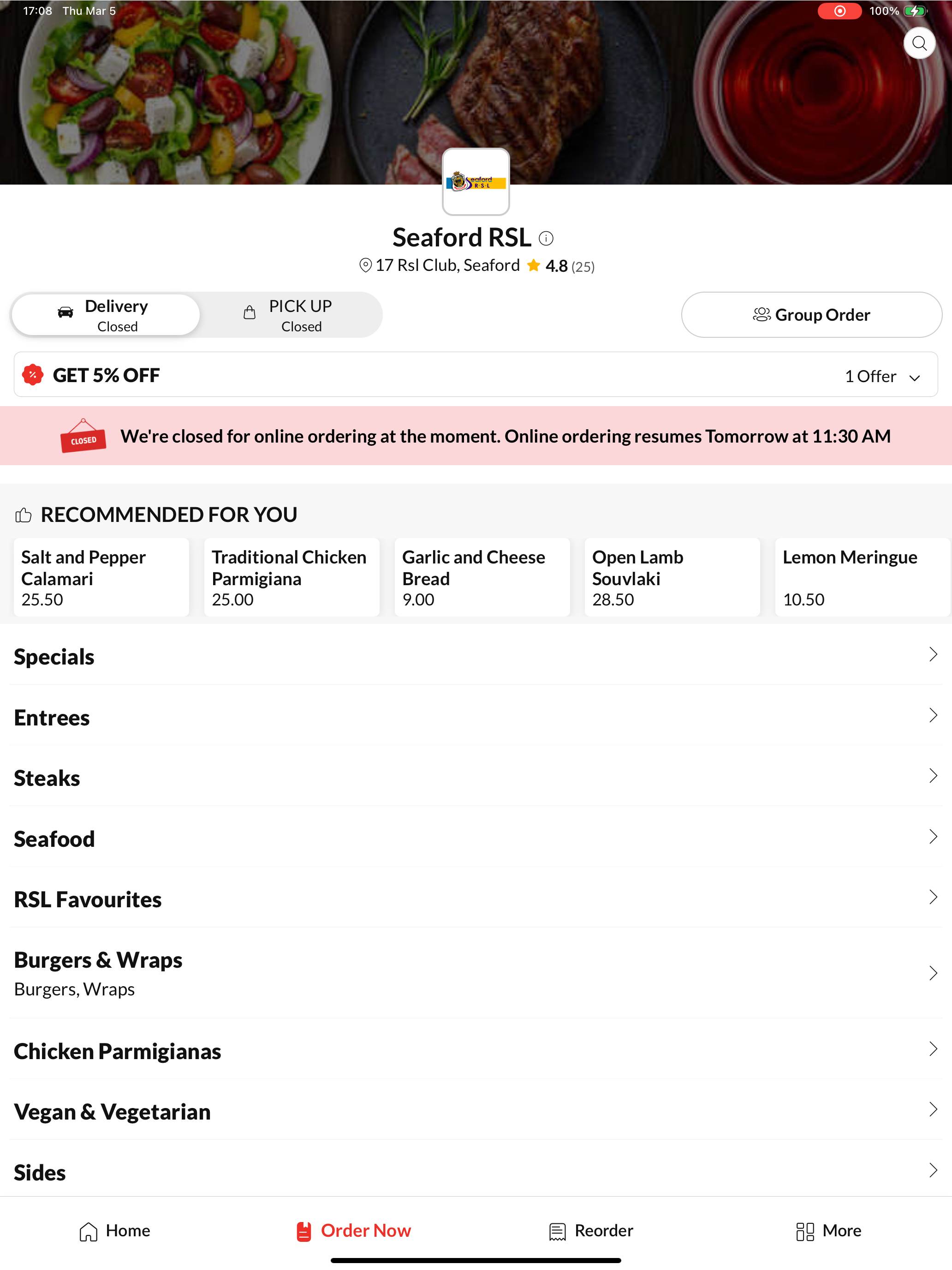 Seaford RSL screenshot 6