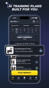 Gymverse: AI Gym Workout Plans screenshot
