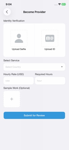 HelpTok iPhone screenshot