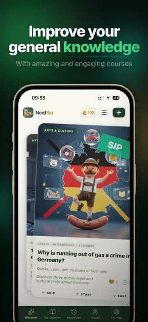 NerdSip - Micro Learning screenshot 2