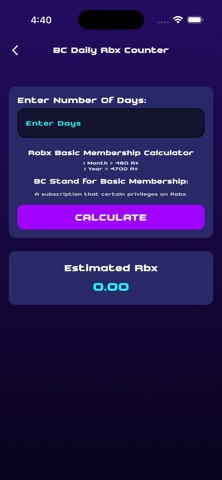 Get Robx Counters - RBX Calc Screenshot 3 of 4