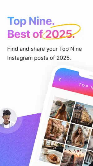 Top Nine for Instagram 2025 screenshot 1