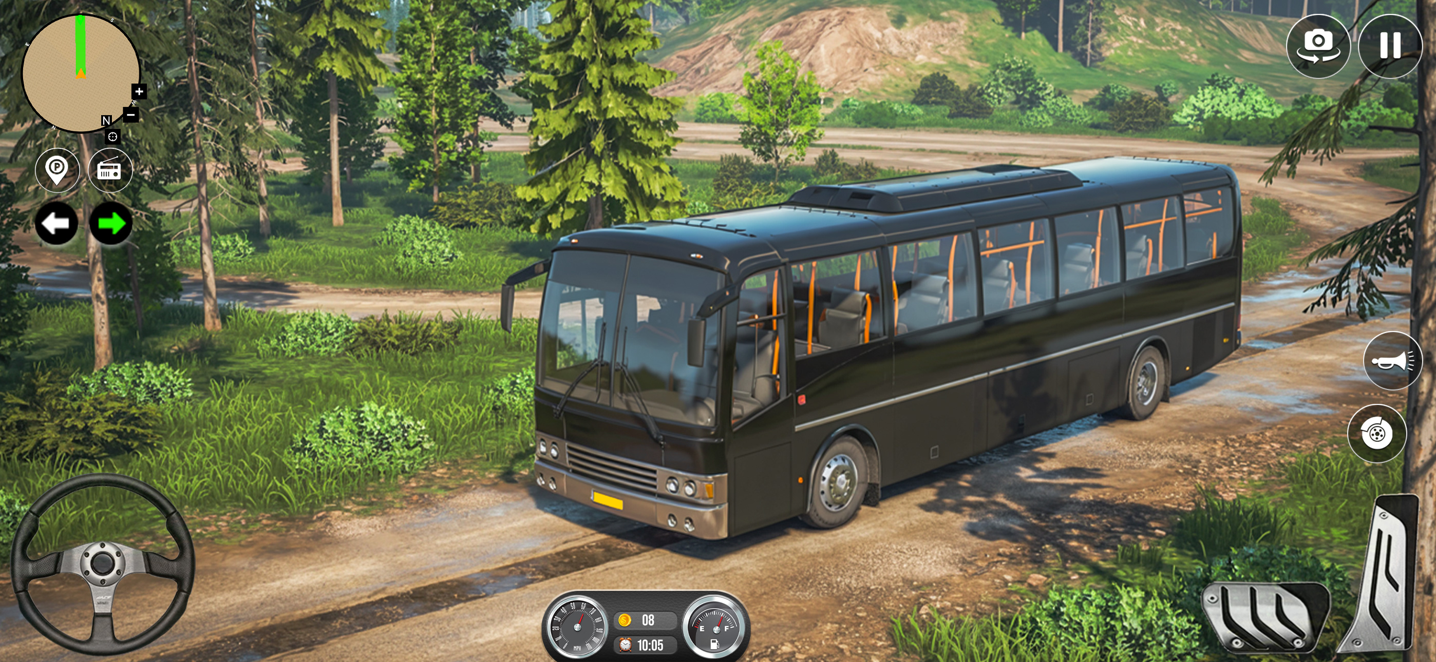 Driving Offroad Bus Challenge
