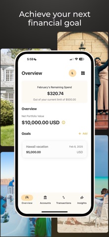Savi Finance iPhone screenshot