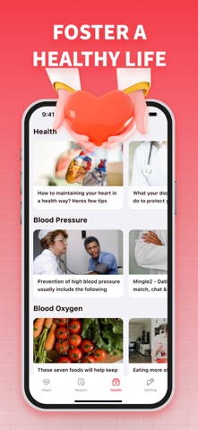 LifeBeat: AI Heart Rate Health iPhone screenshot