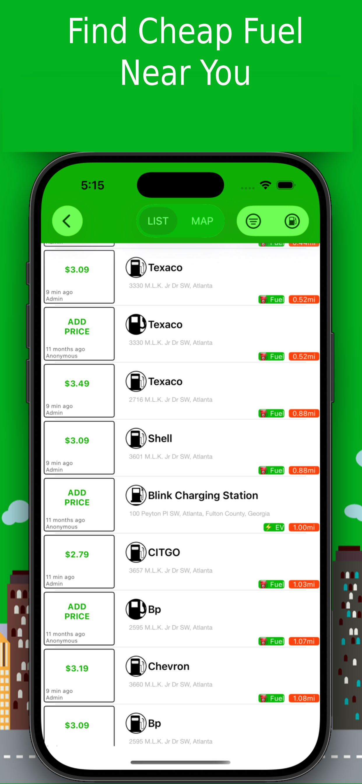 CheapFuel: Gas Prices & EV screenshot 5
