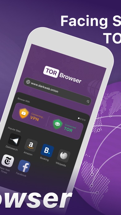 Screenshot 2 of TOR Browser: The Onion + VPN App