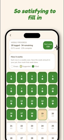 Plump: Savings Challenge Screenshot 3 of 6