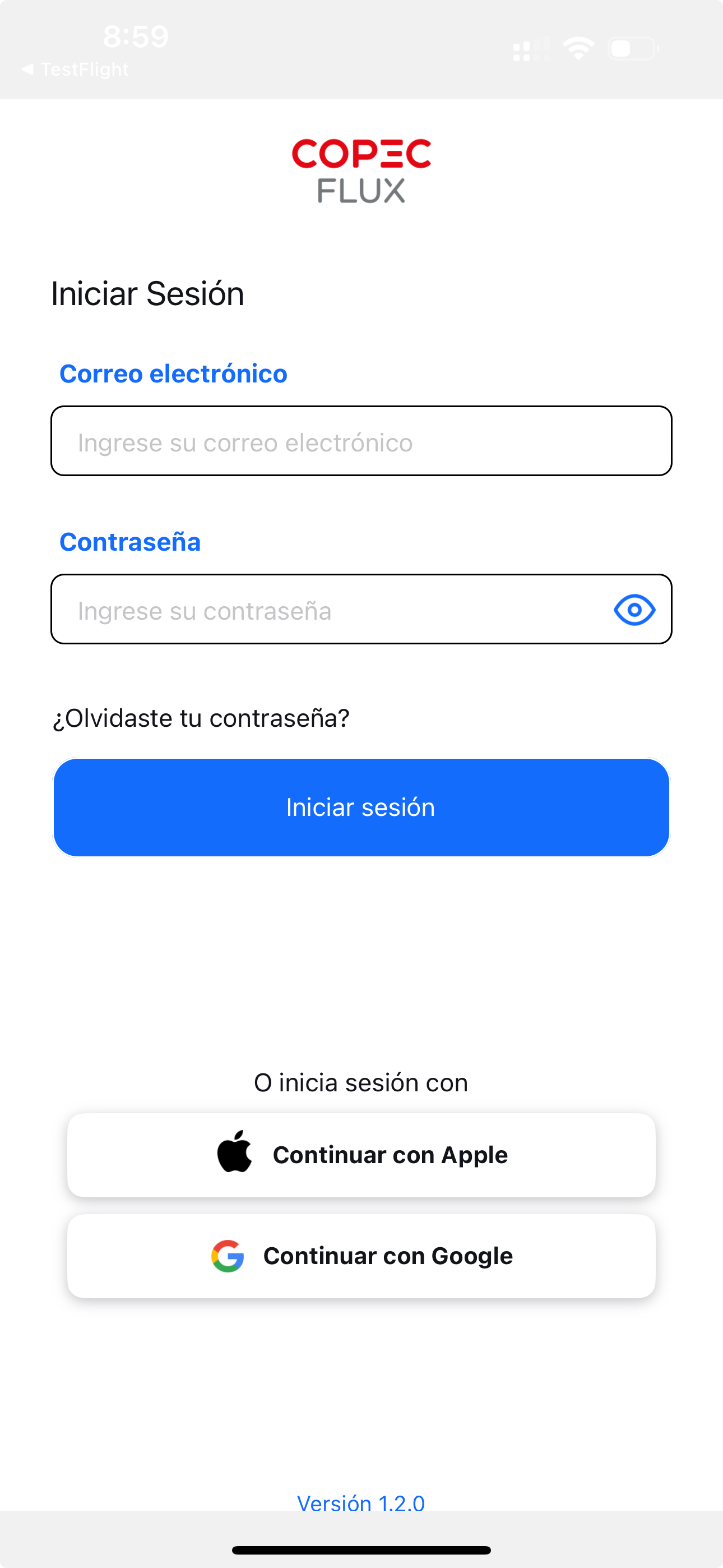 Copec Flux - Protocolos screenshot 3