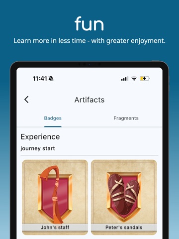 Biblingo iPad screenshot