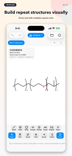 MolVanilla: Molecule Editor screenshot 2