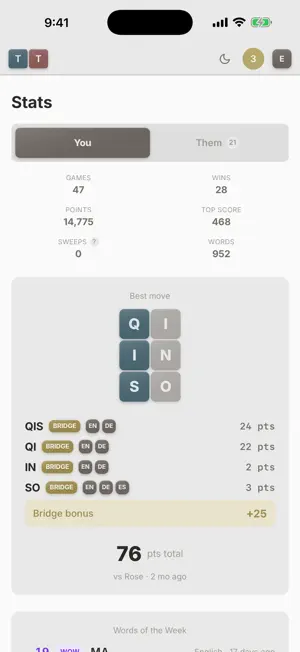 TongueTied Word Game screenshot 4