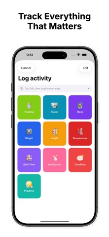 BabyZone: Baby Log Tracker screenshot