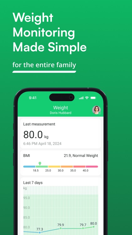 Weight Tracking Diary App