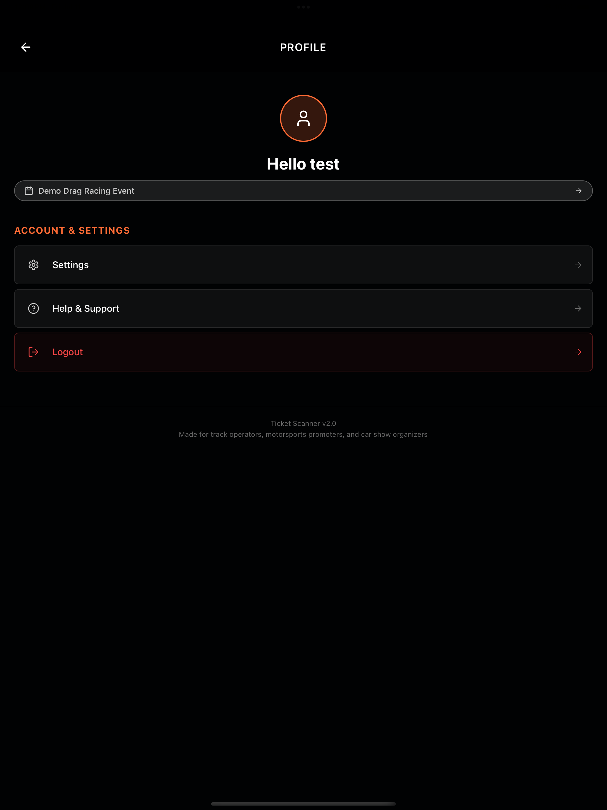 The FOAT Ticket Scanner