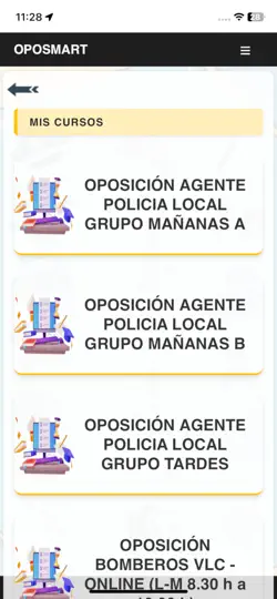 Captura de pantalla de SPPLB OPOSMART en iPhone 3