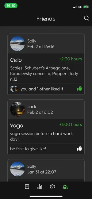 Goaling screenshot 3