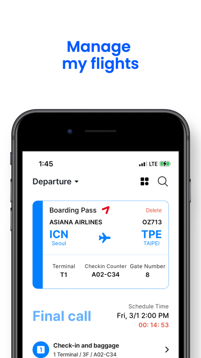 ICN Airport Screenshot