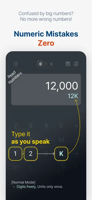 ManyZero: Calc & Converter screenshot 1