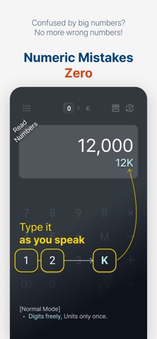 ManyZero: Calc & Converter iPhone screenshot