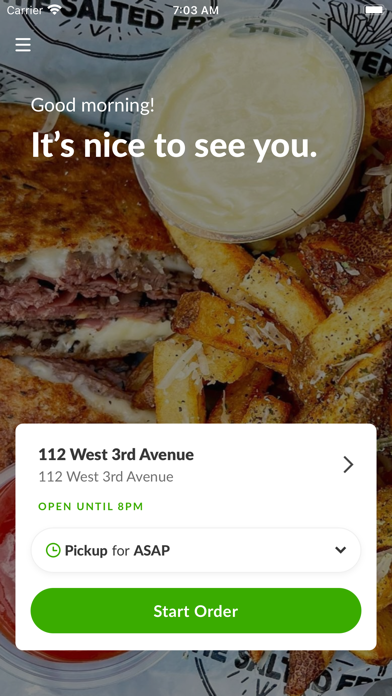 App screenshot