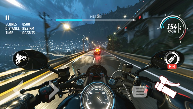 Traffic Bike: Driving City 3D screenshot-3