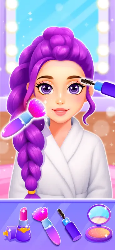 Salon de Beauté Jeux de Fille screenshot 1 of 10