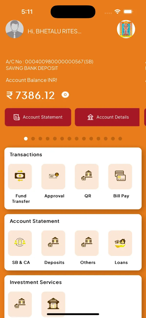Screenshot #1 pour KANYAKA NAGRI SAHAKARI BANK