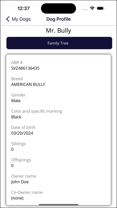 ABR Mobile Screenshot