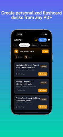 AskPDF: Quiz, Flashcards, Chat Screenshot 2 of 8