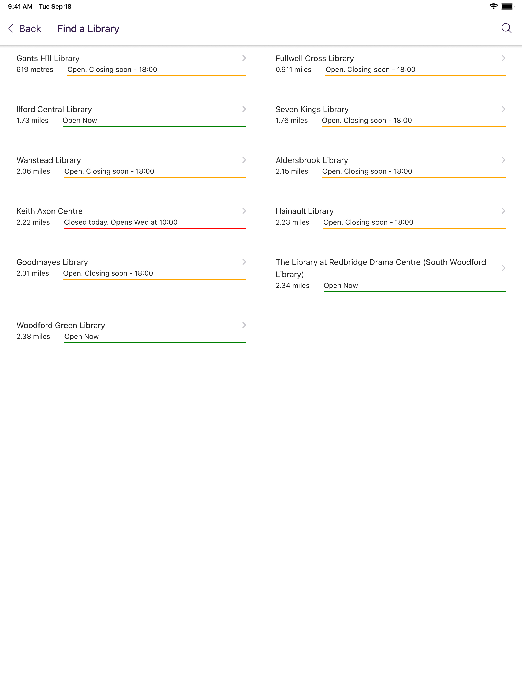 Vision Libraries screenshot 11