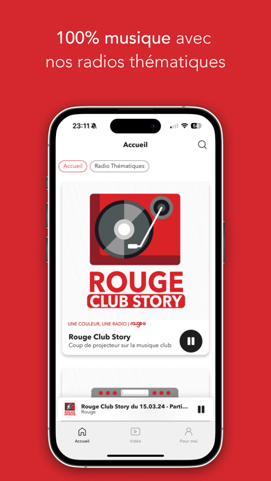 Rouge-App Screenshot