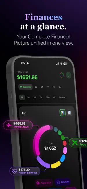 arc: AI Budget & Money Planner screenshot 1