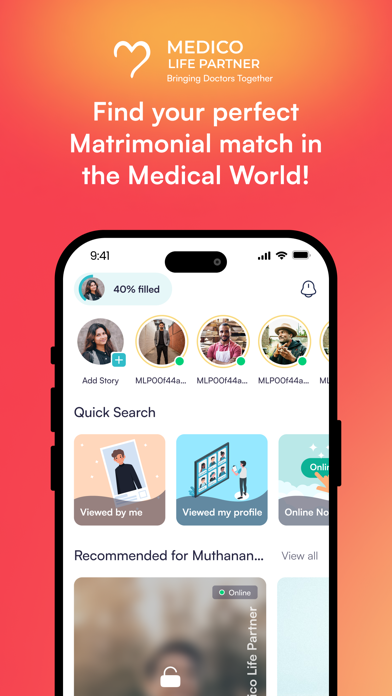 Medico Life Partner Matrimony Screenshot